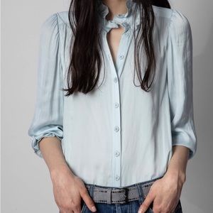 Zadig and Voltaire satin blouse